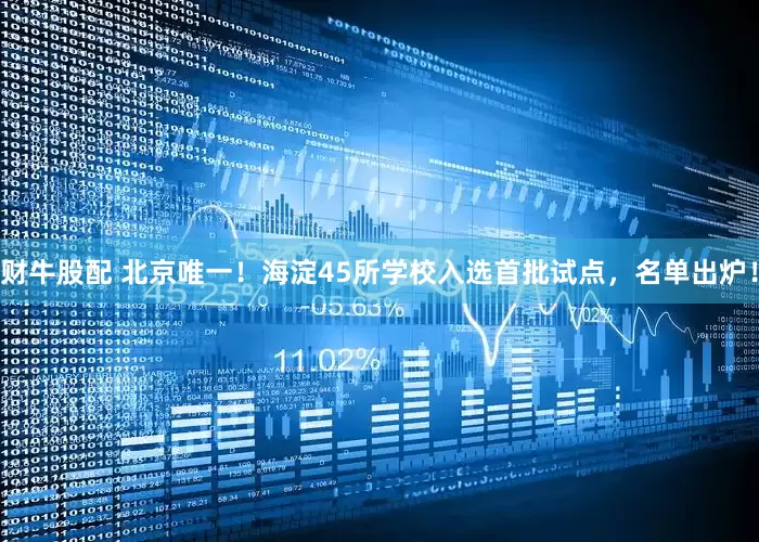 财牛股配 北京唯一！海淀45所学校入选首批试点，名单出炉！